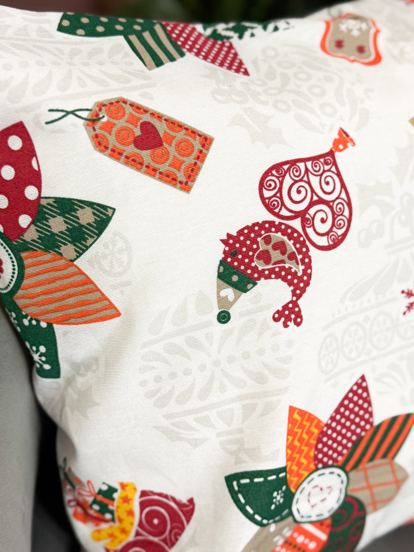 Set de 2 Fundas para cojines con motivo de Navidad Art Deco by Anteylas