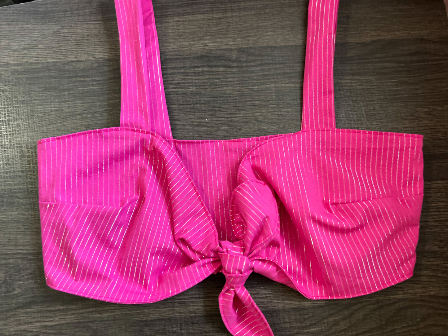 Barbie Knot Crop Top