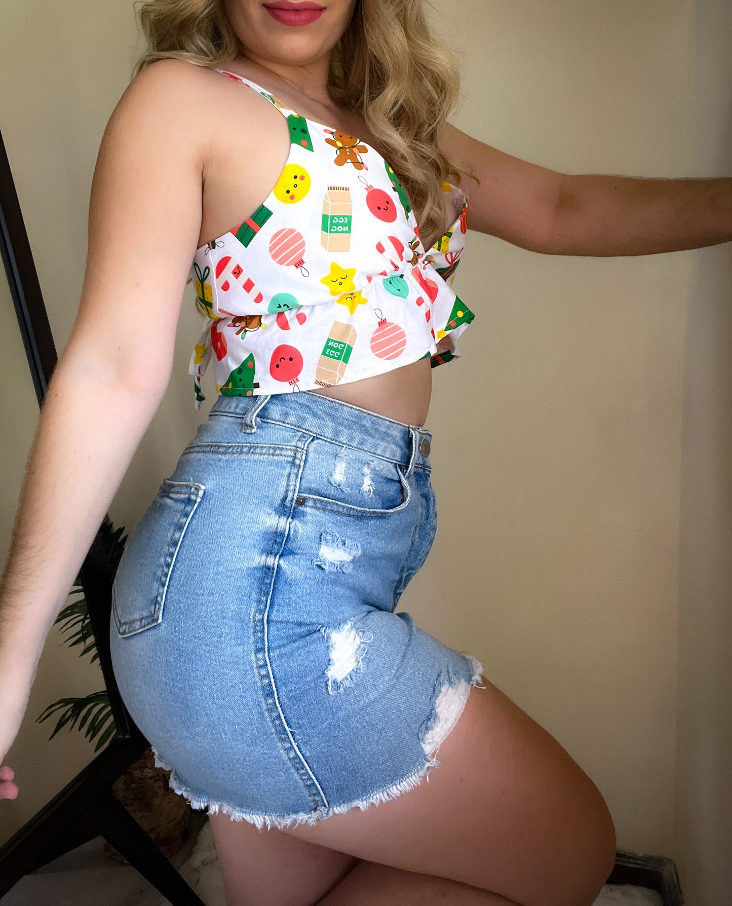 Jengi XMAS Crop Top