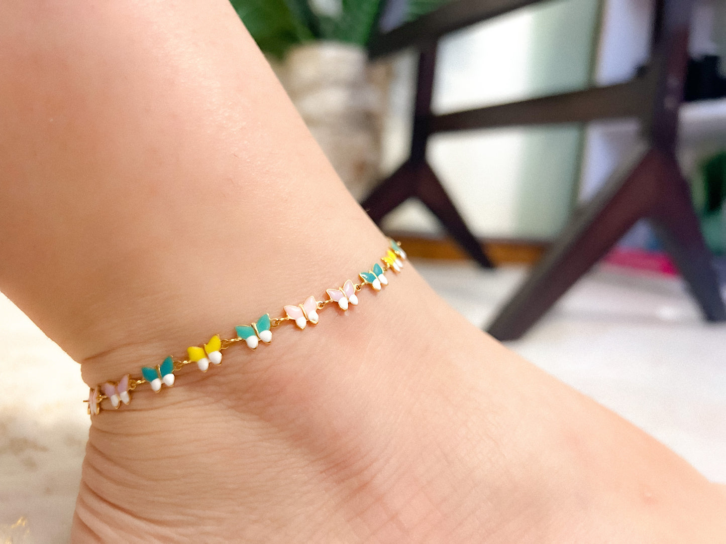 Mia Butterfly Ankle Body Jewerly stainless steel