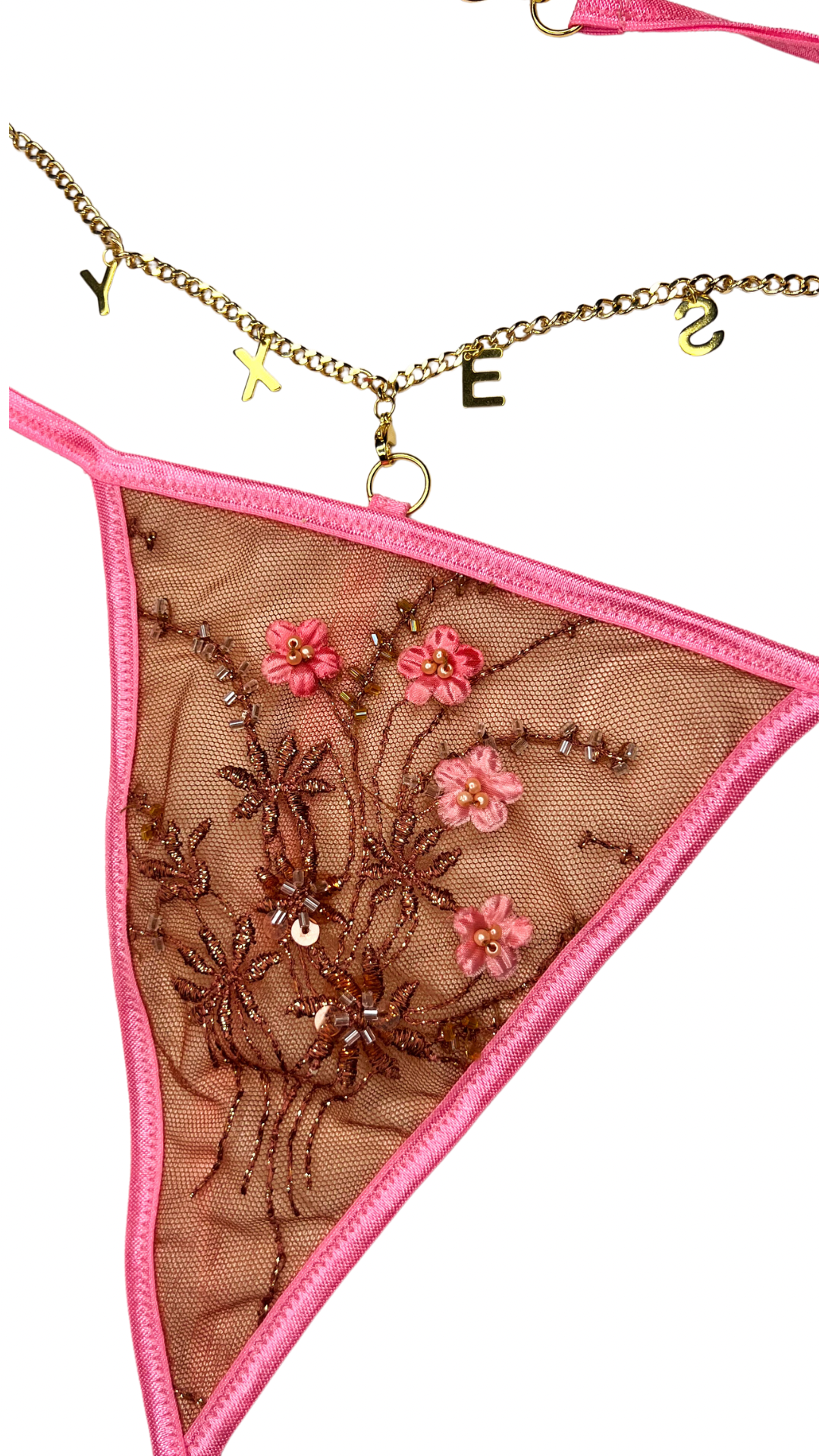 Fiora Lingerie and Leg Chain Set
