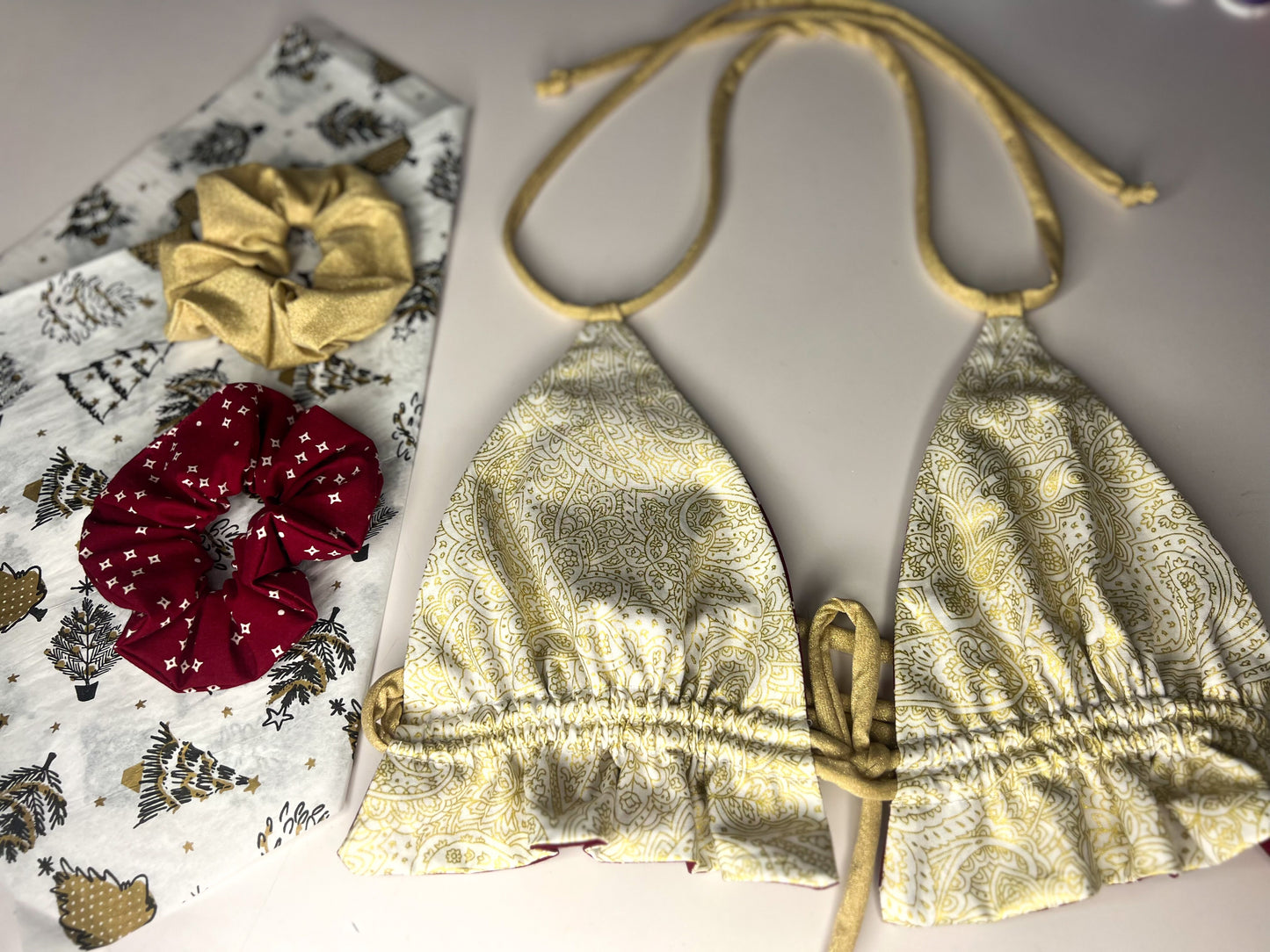 Idalia Holiday Reversible Top