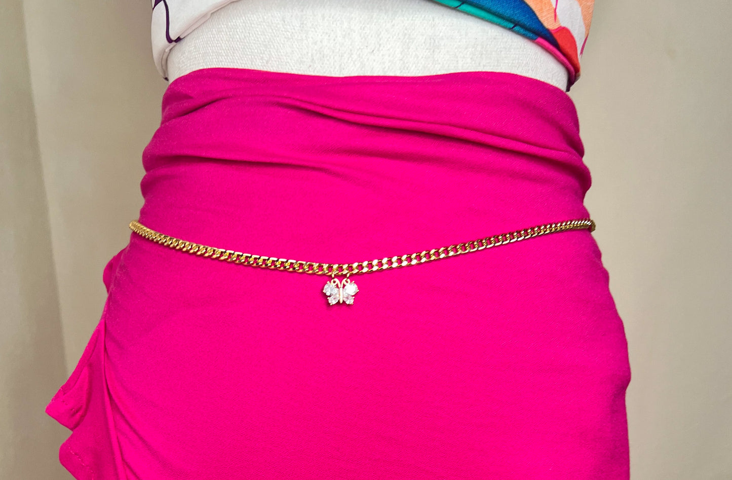 Love Butterfly Body Chain