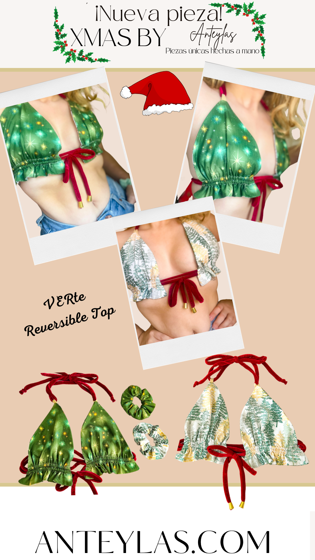 VERte XMAS Reversible Top