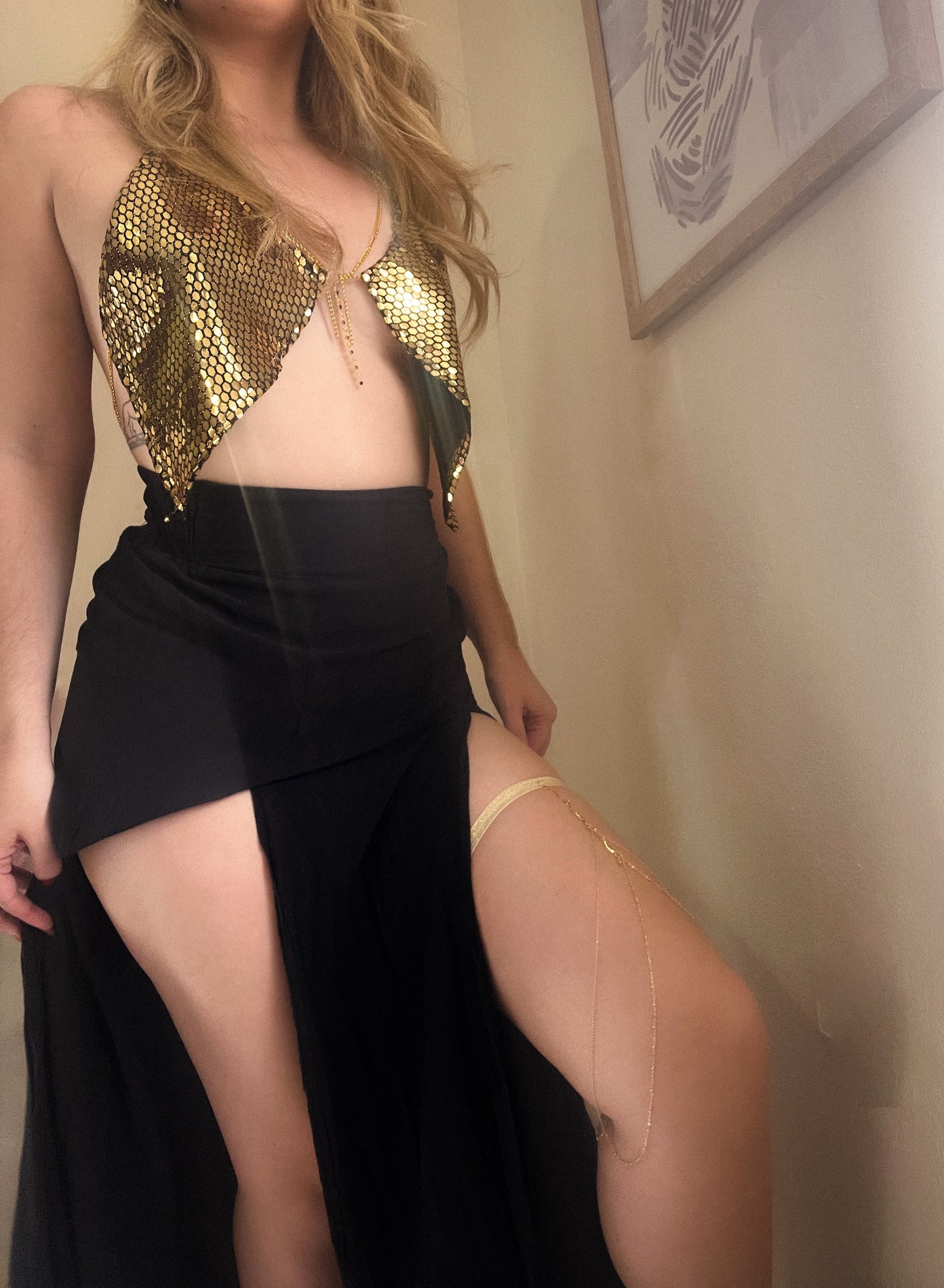 Eirene Body Jewerly Leg Chain