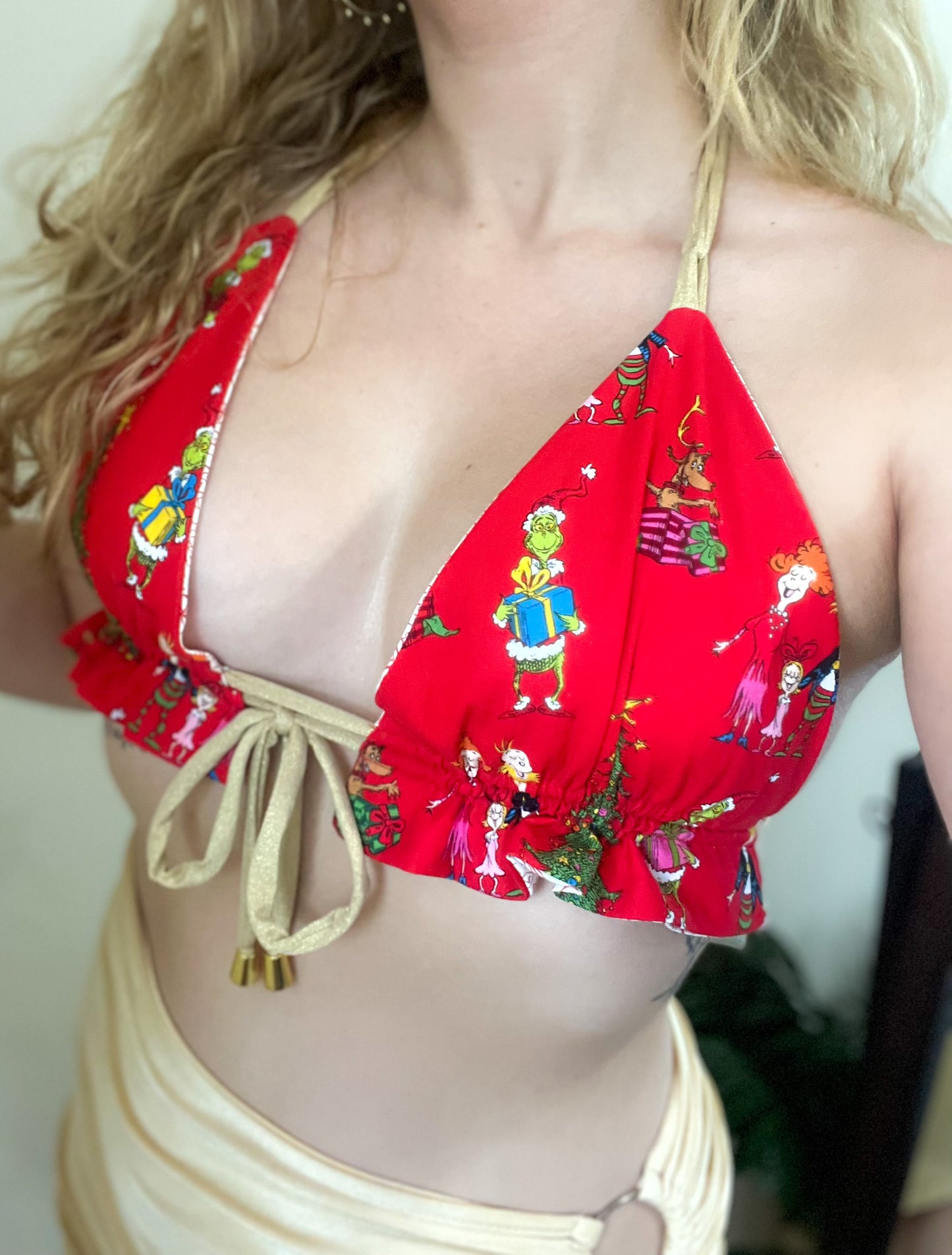 El Grinch Reversible Top