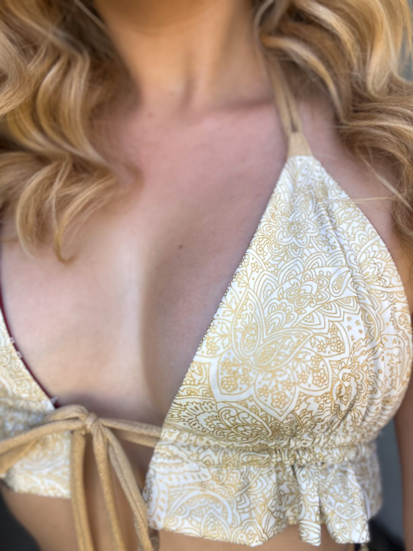 Idalia Holiday Reversible Top
