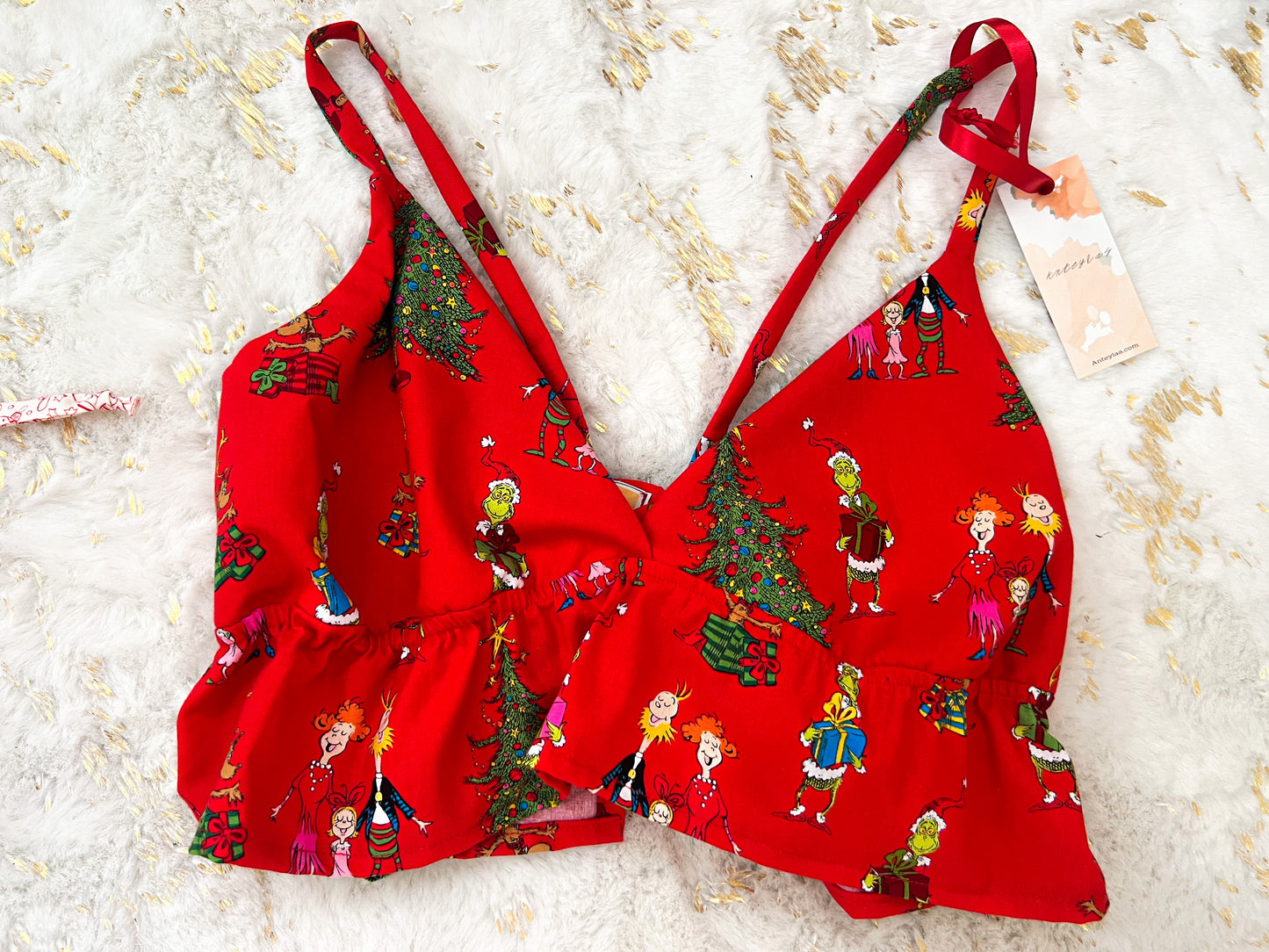 El Grinch Crop Top
