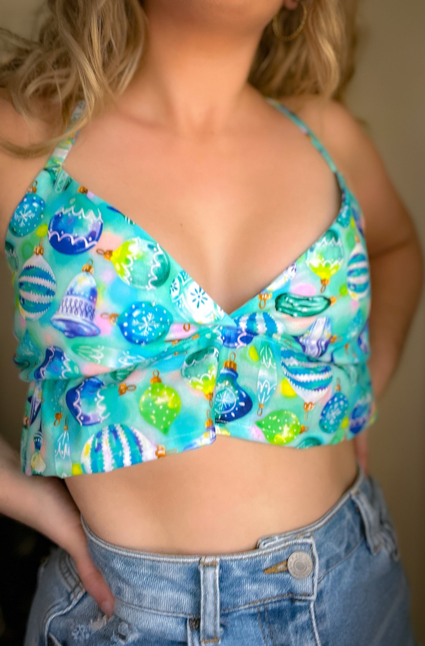 Campanas XMAS Crop Top