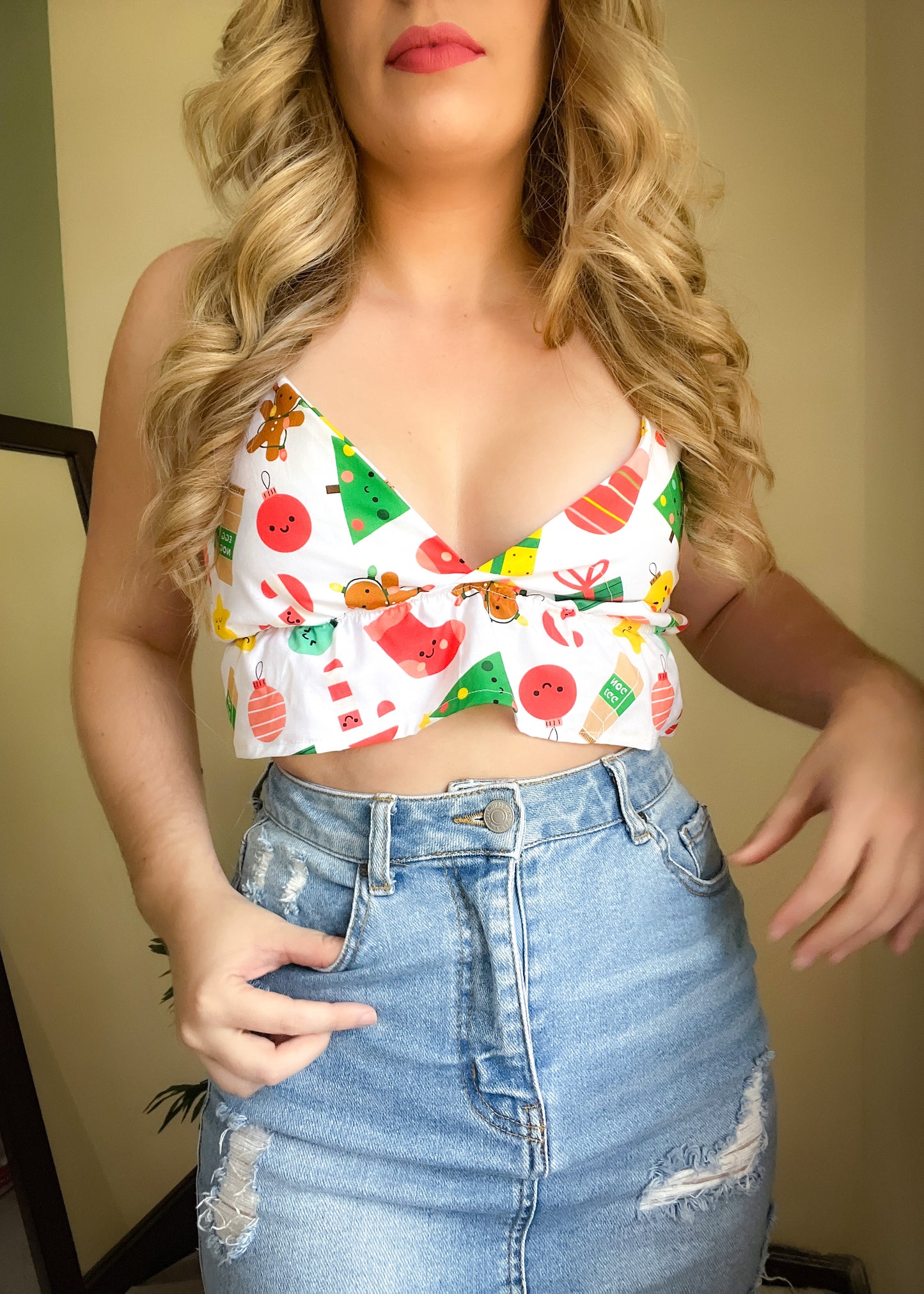 Jengi XMAS Crop Top
