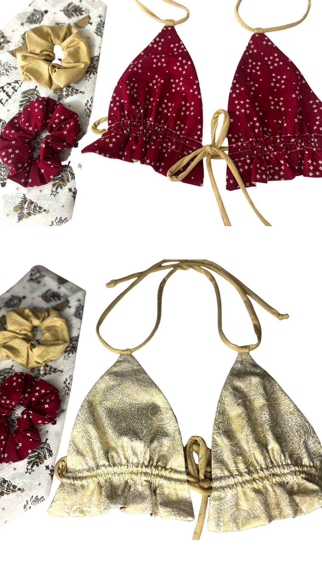 Idalia Holiday Reversible Top
