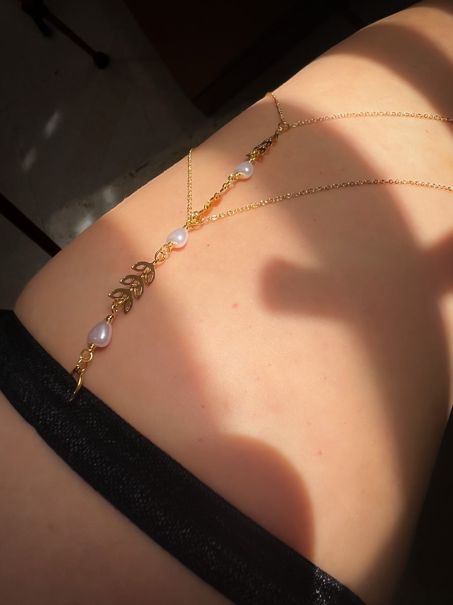 Venus 18k Body Jewerly Leg Chain
