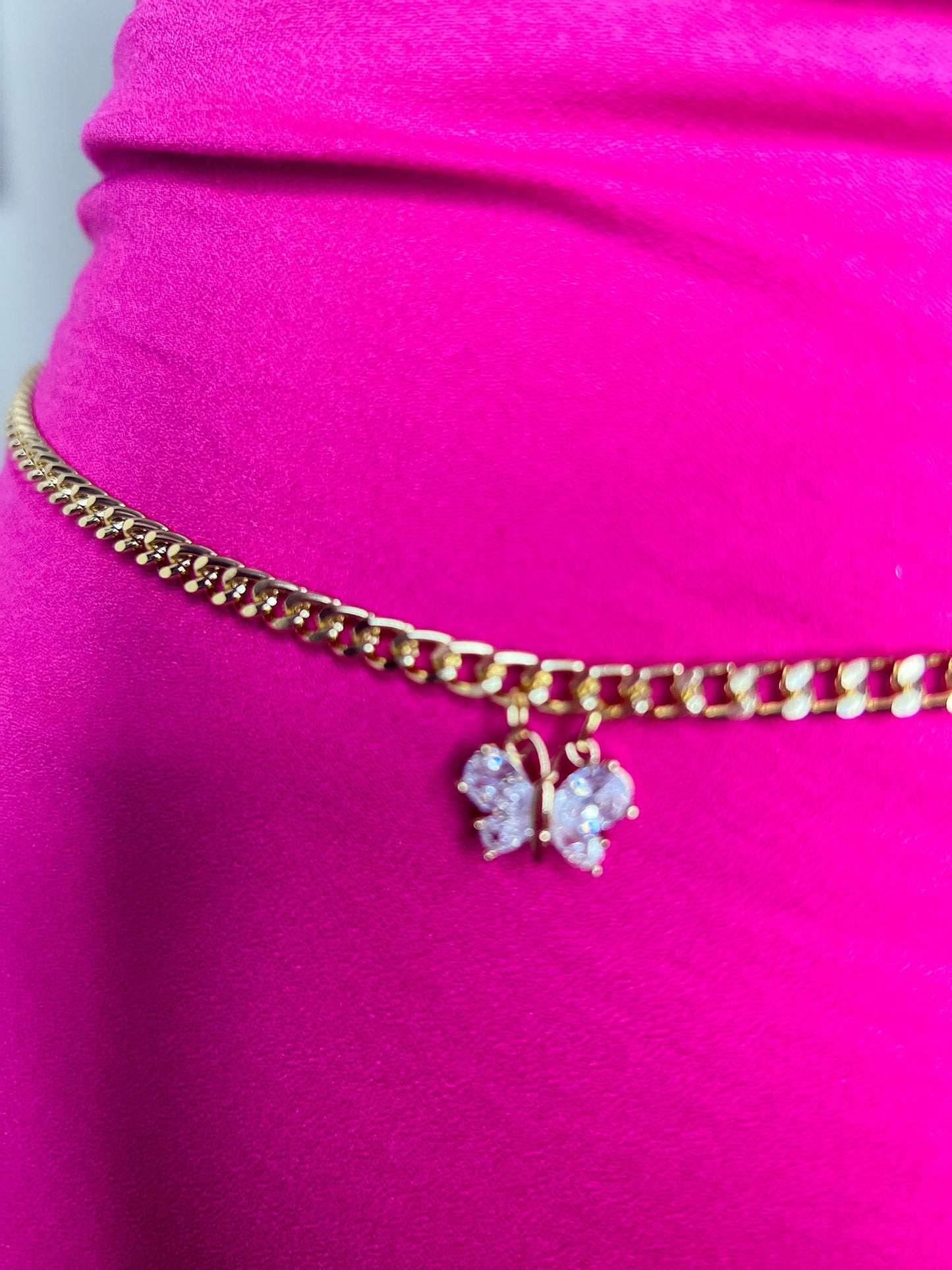 Love Butterfly Body Chain