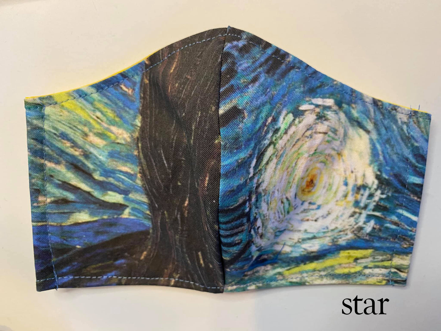 Vincent Van Gogh The Starry night Face Mask